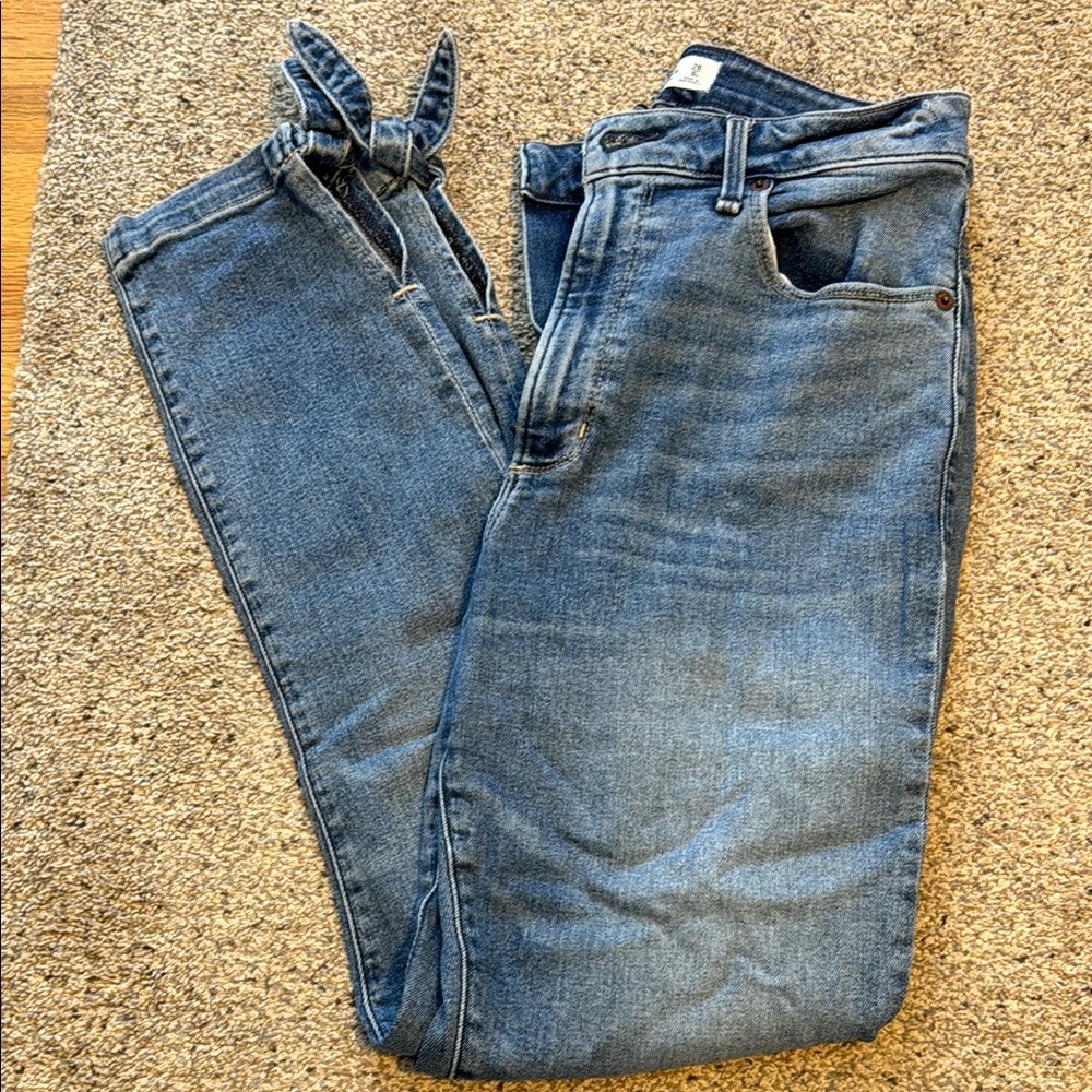 Abercrombie Curve Love High Rise jeans